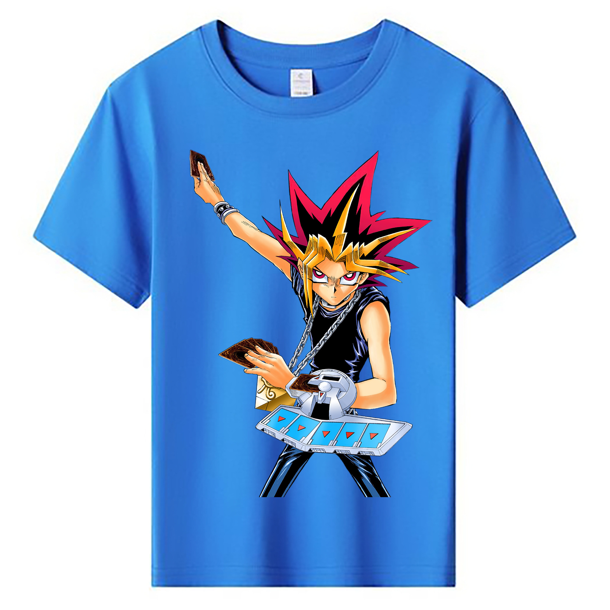（画像用） 遊☆戯☆王 Yu-Gi-Oh! 綿100％キッズTシャツ（フロントプリント）